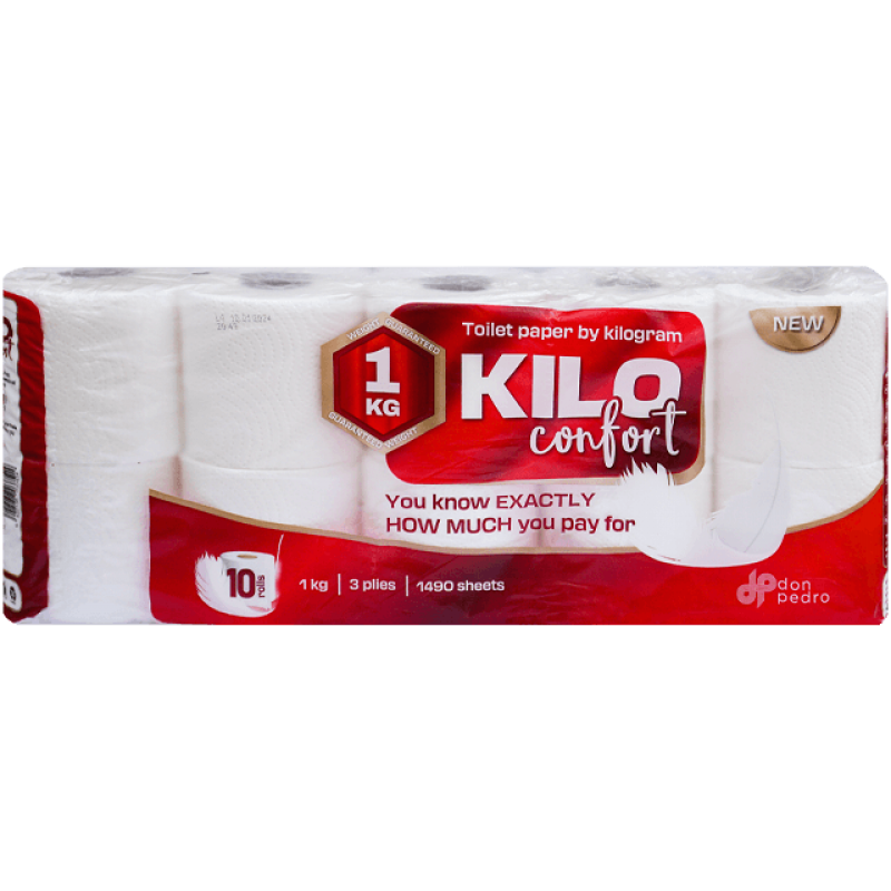 Hartie igienica Kilo 3 straturi 10 role